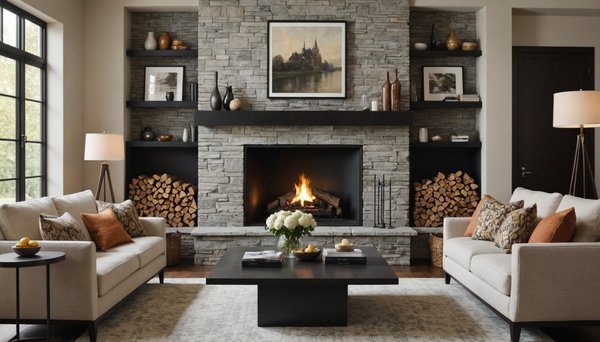 Découvrez 10 cheminées design pour sublimer votre salon