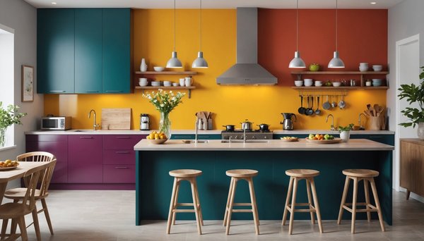 10 couleurs tendance pour dynamiser votre cuisine