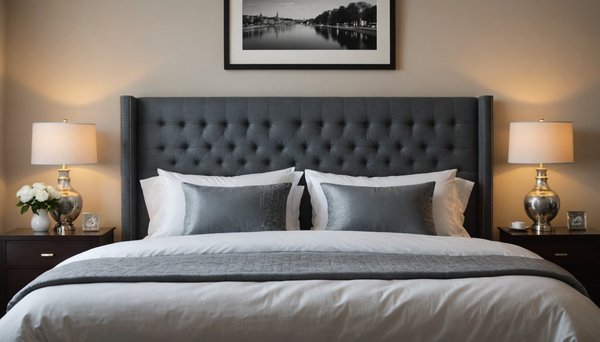 Transformez votre chambre avec une tête de lit en coussin suspendu